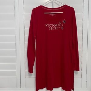 Red Sleep Night gown